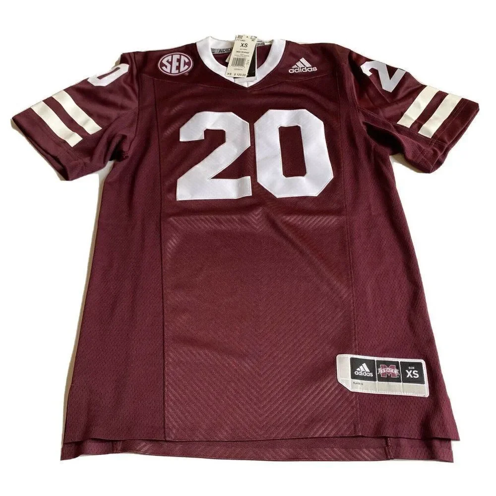 ‎adidas Mississippi State Bulldog Premier Jersey XS